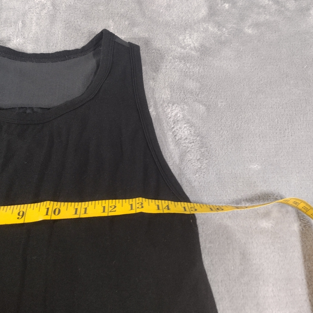 SHEBIRD The Tunic Tank Bra Dress Black Size 5 M/L Pockets Stretch Athleisure - Picture 8 of 9